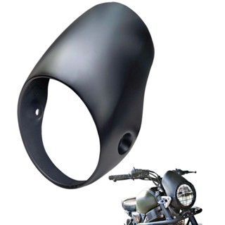 [สินค้าขาย-ส่ง] โม่งแต่ง 7นิ้ว งานไฟเบอร์ สำหรับแต่งมอเตอร์ไซค์ Yamaha xsr 155/Royal enfield