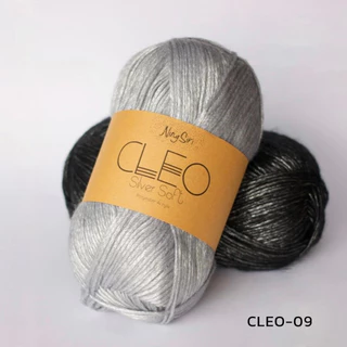 ไหมพรม NingSiri CLEO Silver Soft ครีโอ ซิลเวอร์ ซอฟท์
