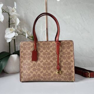 Coach Ck457 Carter Carryall 28 In Signature Canvas