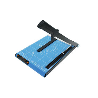 แท่นตัดกระดาษ เครื่องตัดกระดาษ แบบเหล็ก A4 สีฟ้า อย่างดี UPRIGHT Paper Cutter ที่ตัดกระดาษ แท่นตัด