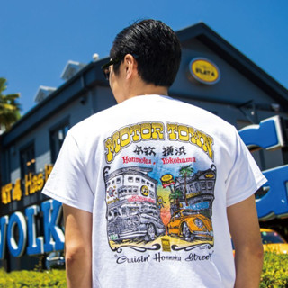 HMK Motor Town T-shirt [TM866WH]เสื้อยืด