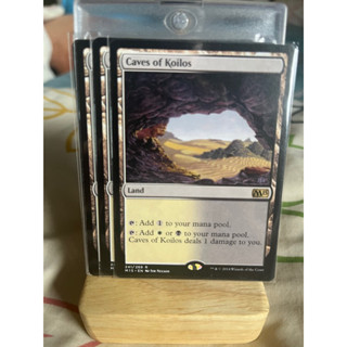 การ์ด MTG Caves of Koilos Land Magic the gathering EDH รุ่น Core Set M15 สภาพ Nm