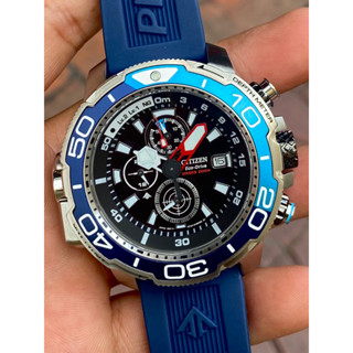 นาฬิกาข้อมือ Citizen Promaster Aqualand Eco-Drive Analog Chronograph BJ2169-08E