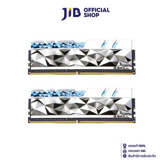 64GB (32GBx2) DDR4 4000MHz RAM (หน่วยความจำ) G.SKILL TRIDENT Z ROYAL ELITE (SILVER) (F4-4000C18D-64GTES)