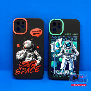 ไอโฟน 7+ 11 / Realme C35 5 / Xiaomi Redmi 9A Redmi 9T  เคสมือถือนิ่ม TPU กันเลนส์กล้องนูนสีพื้นพิมพ์ลายการ์ตูนเท่