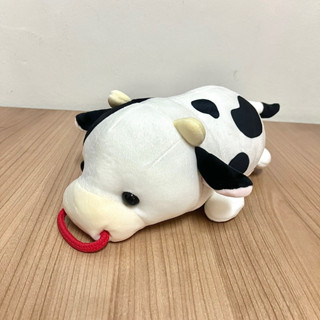 ตุ๊กตาวัว ตุ๊กตาน้องวัว Cow ตุ๊กตาวัวท่านอน วัวนอน Cow Plush Toys Brown cow plush  ตุ๊กตาวัวนุ่ม  Cow