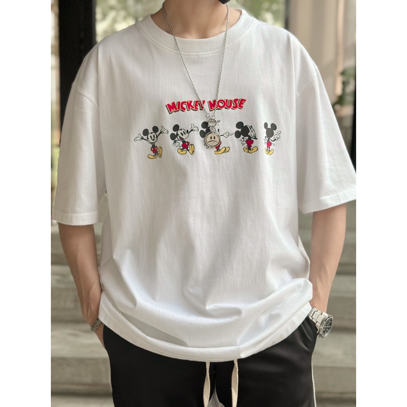 เสื้อยืดOversize SmileOnlyBrand cotton100% Mickey
