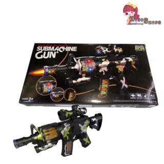 ปืนกล Submachine Gun มีเลเซอร์ มีไฟ มีเสียง สีสันสดใสสวยงาม