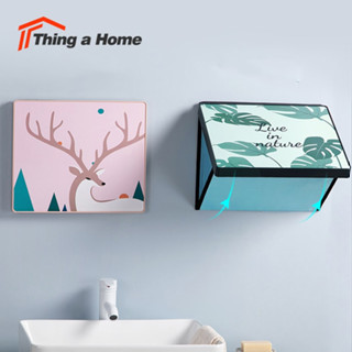 Thing a Home  ❥กล่องเก็บของติดผนัง กล่องเก็บพับได้ ชั้นวางติดผนัง ชั้นเก็บของอเนกประสงค์ ✤ ขนาดใหญ่ ใส่ของได้เยอะ✤