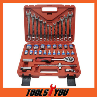 ประแจบล็อก 1/2" 37 ชิ้น/ชุด KINGTOOLS