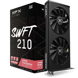 XFX SPEEDSTER SWFT 210 Radeon RX 6650 XT 8GB GDDR6 Graphics Card การ์ดจอ (RX-665X8DFDY)