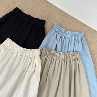 Cotton trouser กางเกงขายาวผ้าฝ้าย กางเกงผู้หญิงมินิมอล
