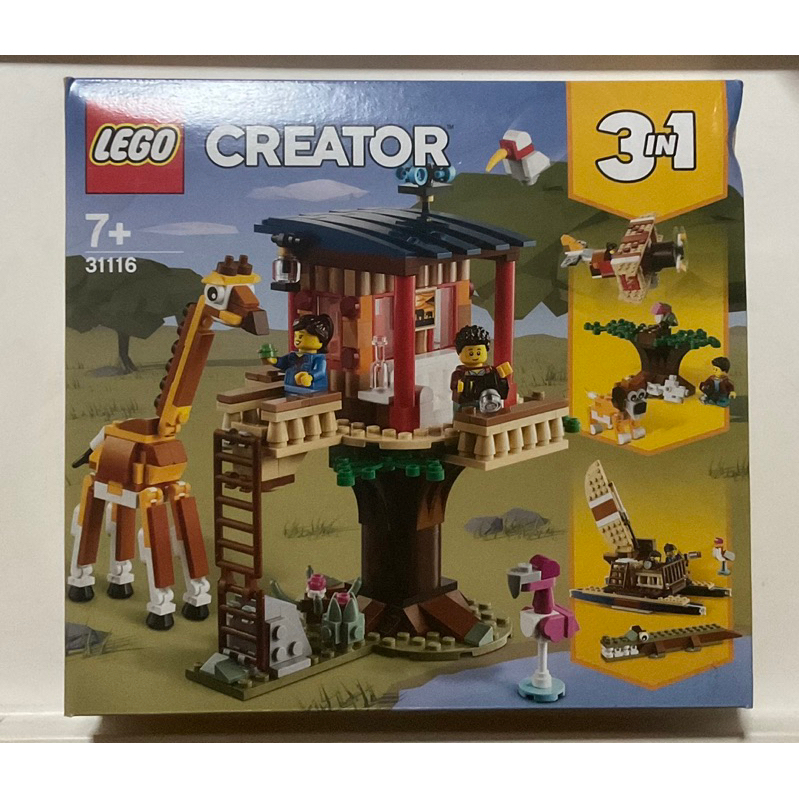 31116 Lego  Creator Safari Wildlife Tree House