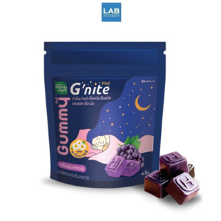 HandyHerb G-nite Gummy 4 Pcs./sachet - จีไนท์ กัมมี่ เยลลี่ คาโมมายล์ เห็ดหลินจือสกัด และเเอล-ธีอะนีน 4ชิ้น/ซอง