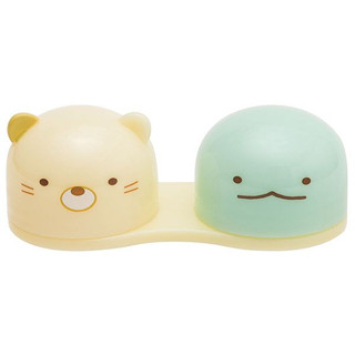 ที่ใส่คอนแทคเลนส์ Sumikko Gurashi ลาย Neko &amp; Tokage จาก San-X Japan ขนาด 3 x 7 x 3 ซม.