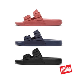 [ลิขสิทธิ์แท้] FITFLOP Womens IQUSHION Slides รองเท้าแตะ ฟิตฟลอป ผู้หญิง แท้ FD2