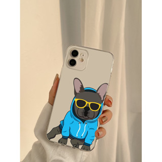 เคสโทรศัพท์แบบใสลายน้องสุนัข