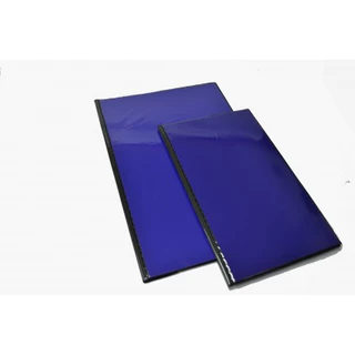 สมุดบัญชี,สมุดเบอร์ 2 ขนาด19x31ซม. (ปกเคลือบ-สีน้ำเงิน-80 แผ่น-เล่มหนา) (เล่ม)