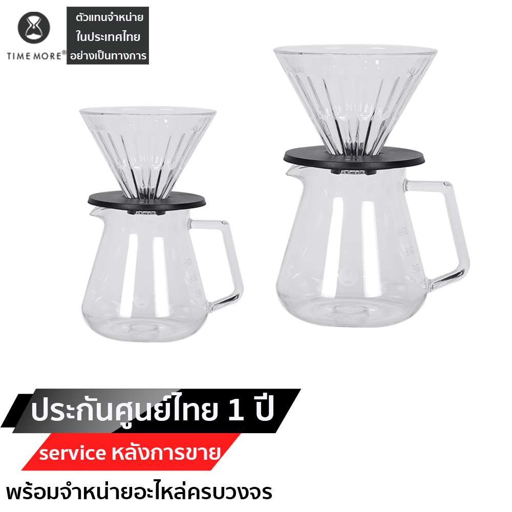 TIMEMORE Crystal Eye Brewer Set ชุดดริปกาแฟ ดริปเปอร์พร้อมเหยือก ชุดดริปกาแฟ
