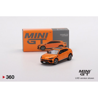 Mini gt Lamborghini Urus Arancio Borealis No.360 มินิจีที รถเหล็ก รถของเล่น