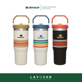 [สินค้าแท้ รับประกัน1ปี] Stanley แก้วเก็บความเย็น รุ่น Varsity Iceflow Flip Straw Tumbler 30 OZ