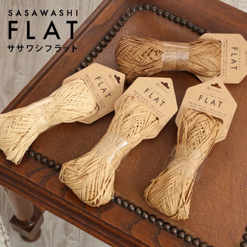 DARUMA SASAWASHI FLAT ไหมถักกระเป๋า ญี่ปุ่นแท้