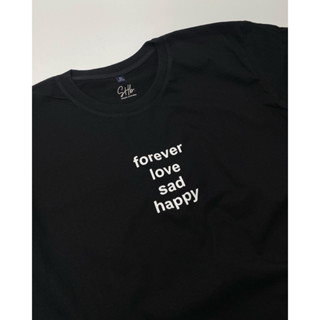 sherbettee|เสื้อยืดลาย forever love sad happy