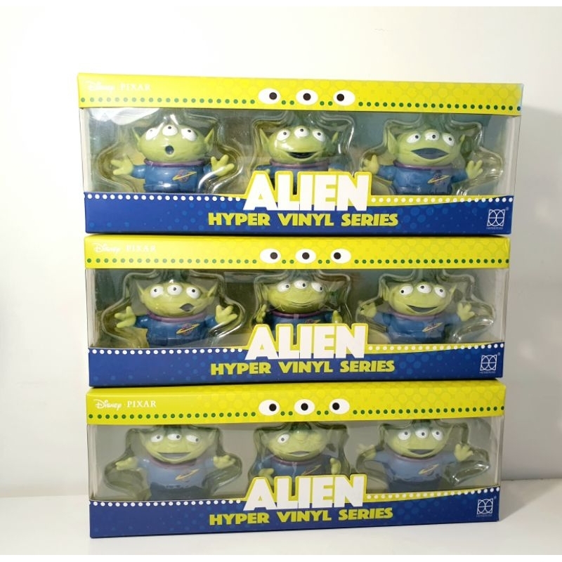 Herocross Alien Hyper Vinyl Series Set A+B+C Greenman Toy Story