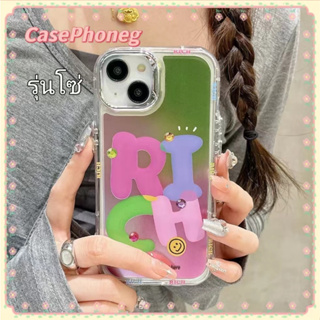 🍑CasePhoneg🍑พร้อมโซ่ เส้นขอบโปร่งใส เรียบง่าย iPhone 11 14pro max ป้องกันการหล่น ขอบเต็ม case for iPhone 12 13