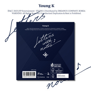 [PRE-ORDER] YOUNG K - Letters with notes (Digipack Ver.)