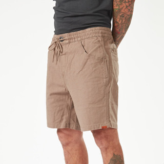 Volcom กางเกงขาสั้น WORKWEAR CALIPER ELASTIC WAIST SHORT 17"