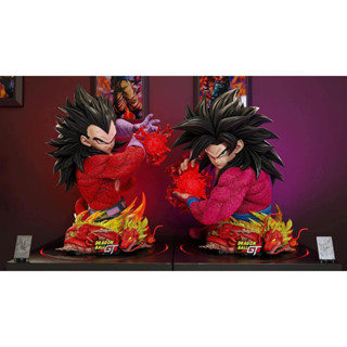 พรีออเดอร์ KD Collectibles Dragonball Goku / Vegeta SS4 Bust Life Size (SET)