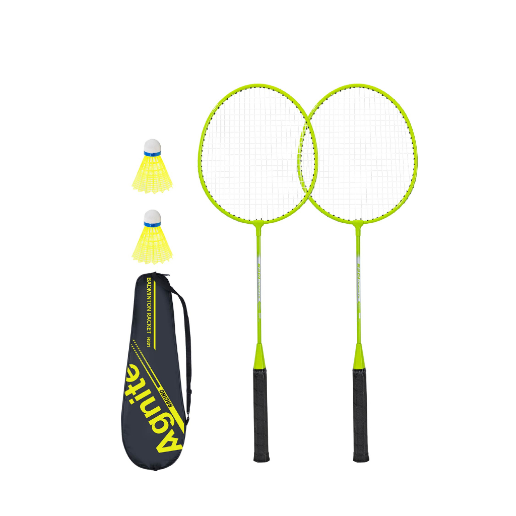 ชุดแบดมินตัน ไม้แบดมินตัน อุปกรณ์กีฬา Badminton racket พร้อมกระเป๋าพกพา จับมั่นคง ถนัดมือ แถมฟรีลูกแบด Cheers9