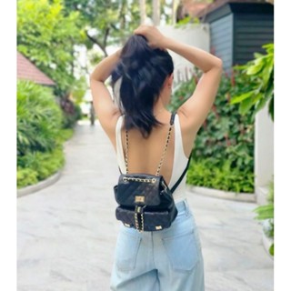 CLASSY backpack เป้สะพายหนังแท้  ทรงเป้สวยงาม หนังแกะนุ่มนิ่ม