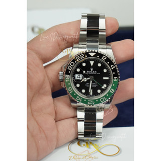 Rolex GMT Sprite 40 mm. Automatic swiss movement เม็ดมะยมซ้าย