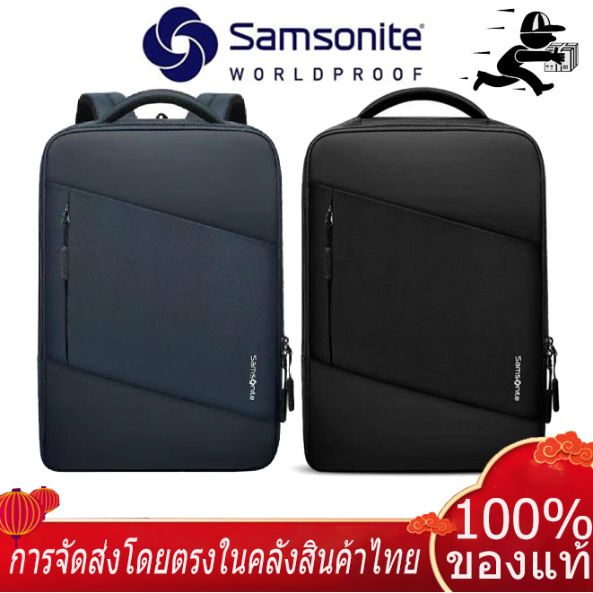 2024 Fast delivery【ของแท้ 100%】การจัดส่งโดยตรงของประเทศไทย Samsonite backpack BT6 แพ็คเกจธุรกิจ กระเป๋าเป้สะพายหลัง