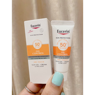 🌈Eucerin oil control sun gel-cream dry touch 5ml (exp2024)