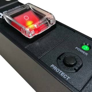 PowerconneX Universal ปลั๊กไฟ เต้ารับแบบ 6 ช่อง สายไฟยาว 3 เมตร l PXB5PHNNS-UL06