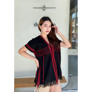 🎀 เสื้อกะเหรี่ยง ผ้าฝ้ายทอมือ เสื้อพื้นเมือง งานฝีมือชาวบ้าน พร้อมส่ง (จัดส่งด่วน!!) 📌