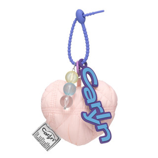 พร้อมส่ง CARLYN Cotton Heart Bag Charm ของแท้ จากช้อปเกาหลี