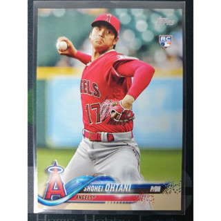 การ์ด 2018 Topps Update Shohei Ohtani , การ์ดรุกกี้ Rookie โอทานิ เบสบอล baseball