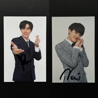 (พร้อมส่ง) zeenunew real sign cutie pie photocard การ์ดลายเซ็นซีนุนิว