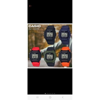 Casio Standard นาฬิกาข้อมือ สายเรซิ่น รุ่น W-218Hแท้รับประกันcmg