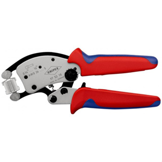 คีมย้ำ KNIPEX NO.97 53 18 Twistor16 Self-Adjusting Crimping Pliers for End Sleeves (ferrules)Factory Gear By Gear Garage