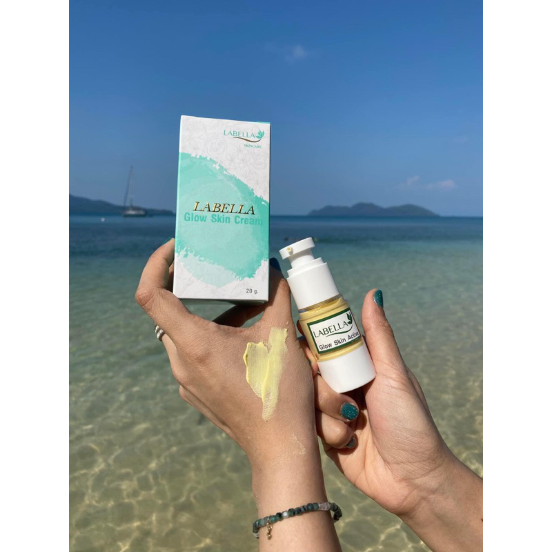 แท้ 100% ครีมลาเบลล่า Labella Glow skin Active cream ( cream labella )