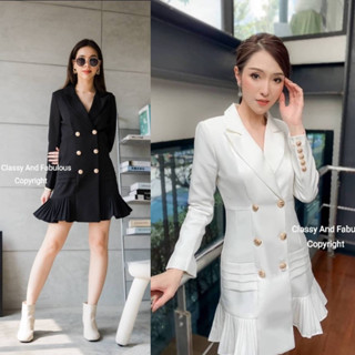 SK0008 Dress สูท เรียบหรูดูดี ลุค CEO