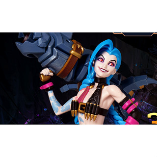 wishyoulcky! - Jinx Unlocked Statue จากเกม League of Legends WildRift Arcane Netfilx