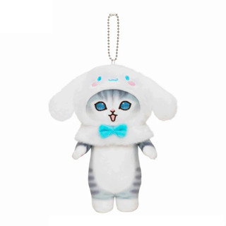 [Direct from Japan] mofusand x Sanrio Characters Plush doll Keychain Cinnamoroll Japan NEW