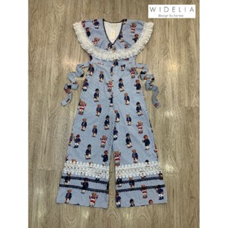 jumpsuitลายหมีน่ารัก