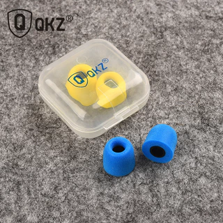 T400 จุกโฟม QKZ ใส่สบาย ไม่เจ็บหู Earphone Memory Foam ป้องกันเสียงรบกวนภายนอก พร้อมกล่อง